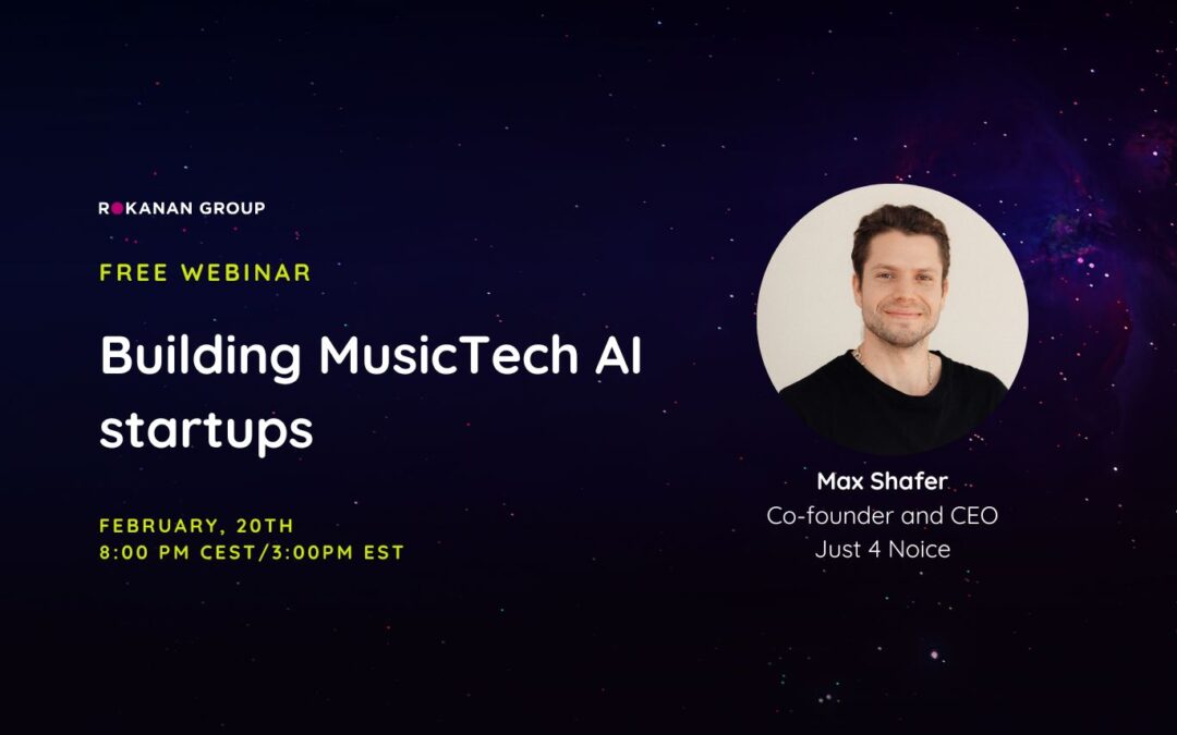 Building MusicTech AI startups