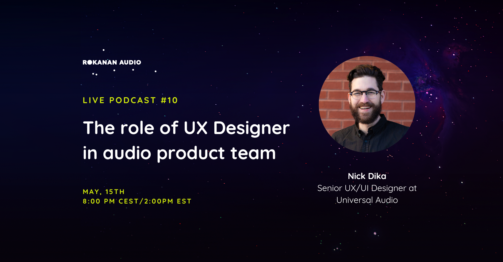 The role of UX Designer in an audio product team