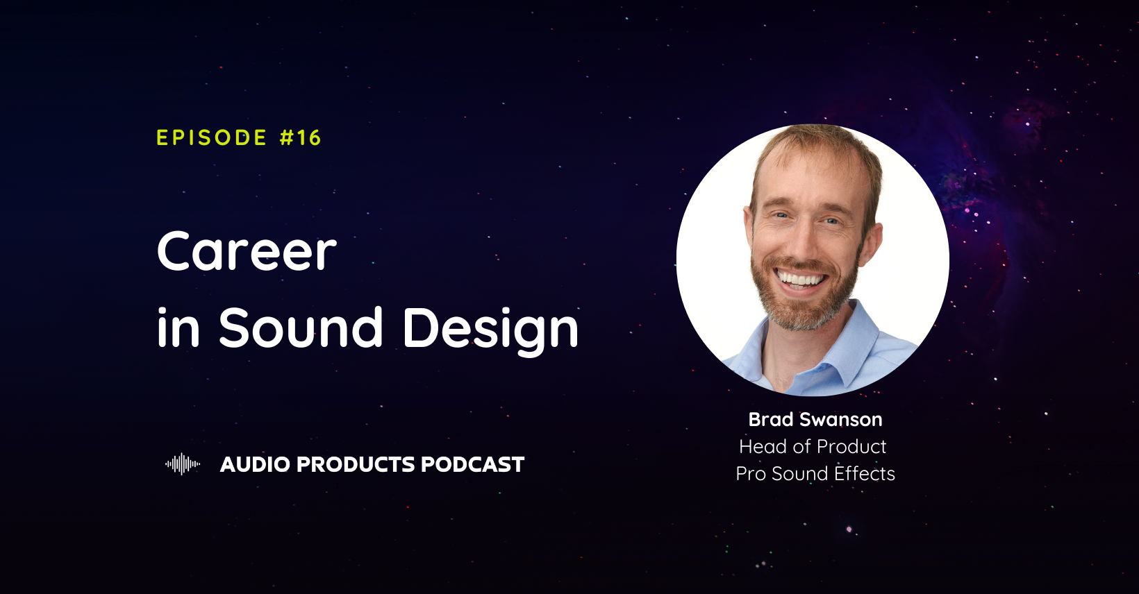 #16 Career in Sound Design